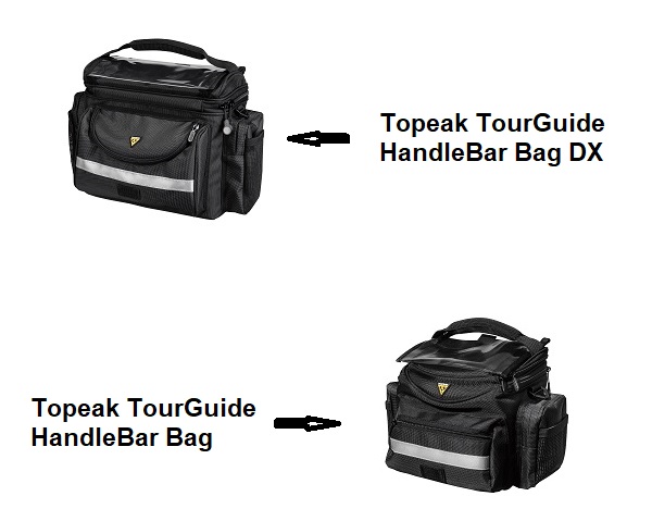 różnice Topeak HandleBar Bag DX